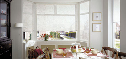 White made to measure Roller blinds 
